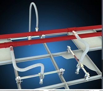 Ống mềm nối đầu phun sprinkler UL và FM