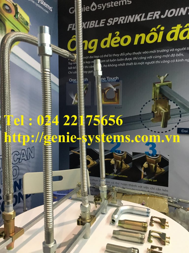 Nhà máy sản xuất ống mềm nối sprinkler hãng Daejin