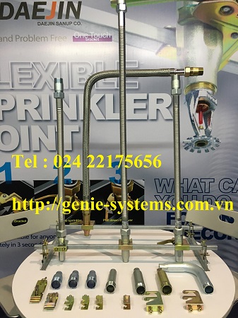 Sản xuất ống mềm nối Sprinkler - Daejin 1200mm