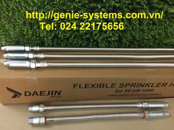 Tại sao lựa chọn Ống mềm nối đầu phun Sprinkler – PCCC – Daejin ?